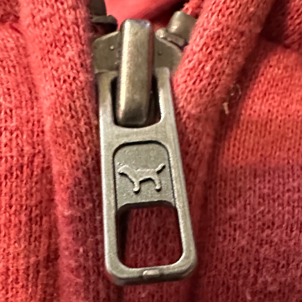 PINK Victoria's Secret Red Alabama Crimson Tide Distressed Hoodie - Picture 12 of 13